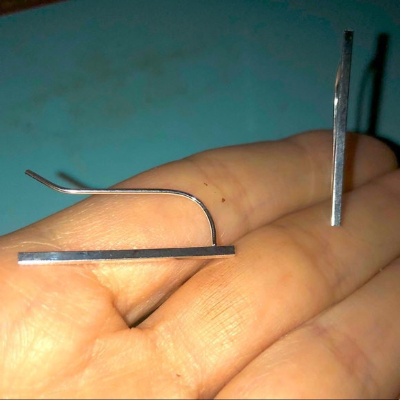 Long Bar Earrings - Picture 5 of 5